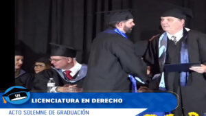 Graduación de la Licenciatura en Derecho